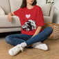 Banksy T-Shirt — Pink Drip Heart with Tank Graffiti Tee