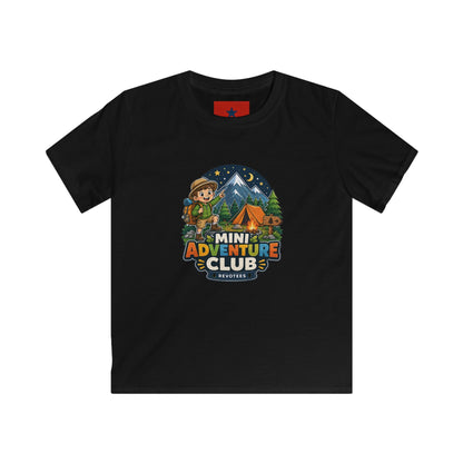 Kids Adventure Club T-Shirt — Mini Explorer Camping Tee