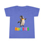Penguin Toddler T-Shirt — Cute Dancing Penguin "REVOTEES" Kids Tee