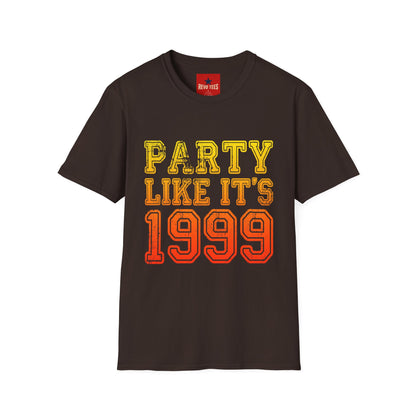 T‑Shirt — "Party Like It's 1999" Retro Gradient Tee