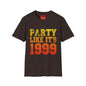 T‑Shirt — "Party Like It's 1999" Retro Gradient Tee