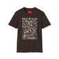 RPG Character Collage T-Shirt — Chibi Fantasy & Sci‑Fi Heroes Tee