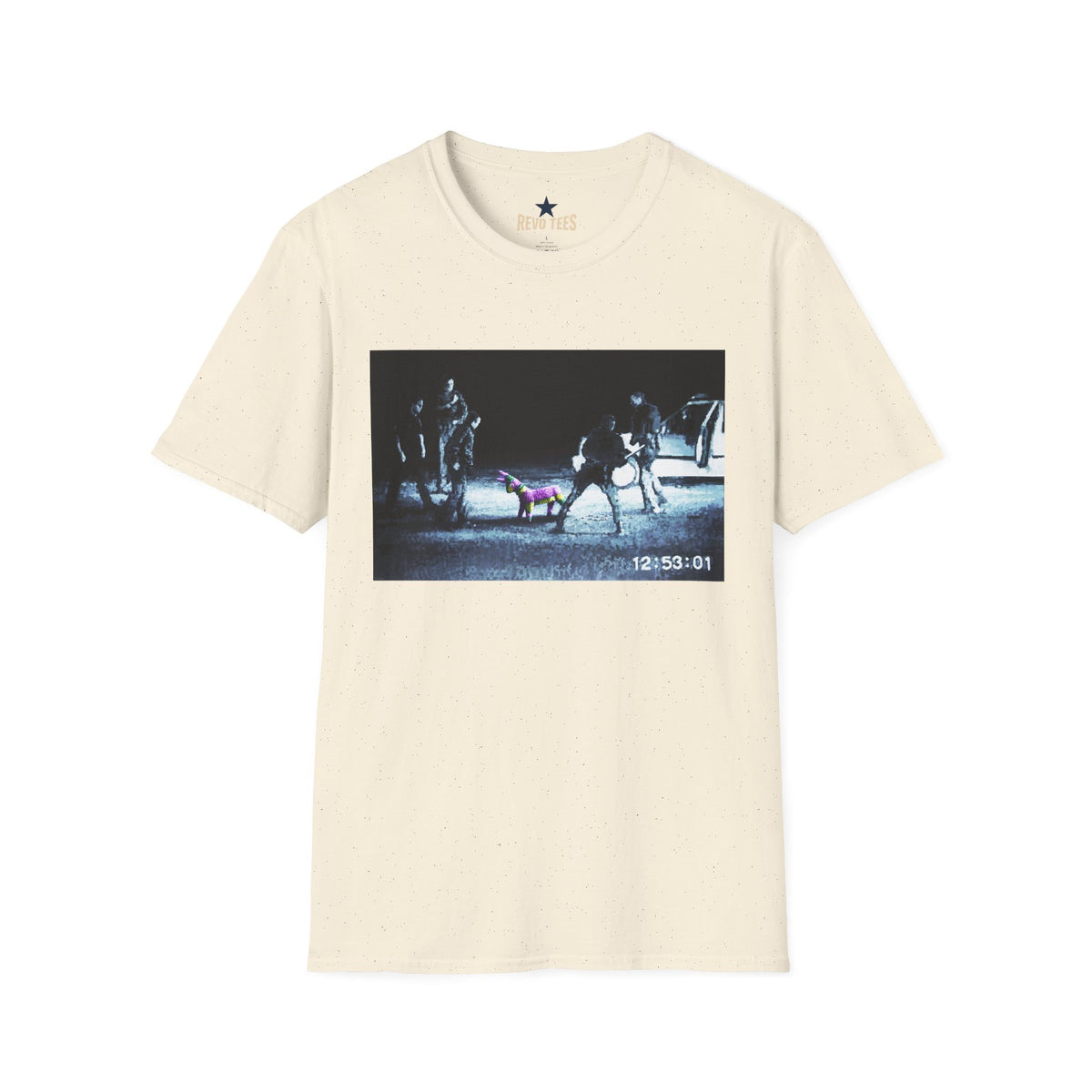 Revotees Banksy Moody Night Street Scene Graphic 12 05 01 T-Shirt - alternate view 5