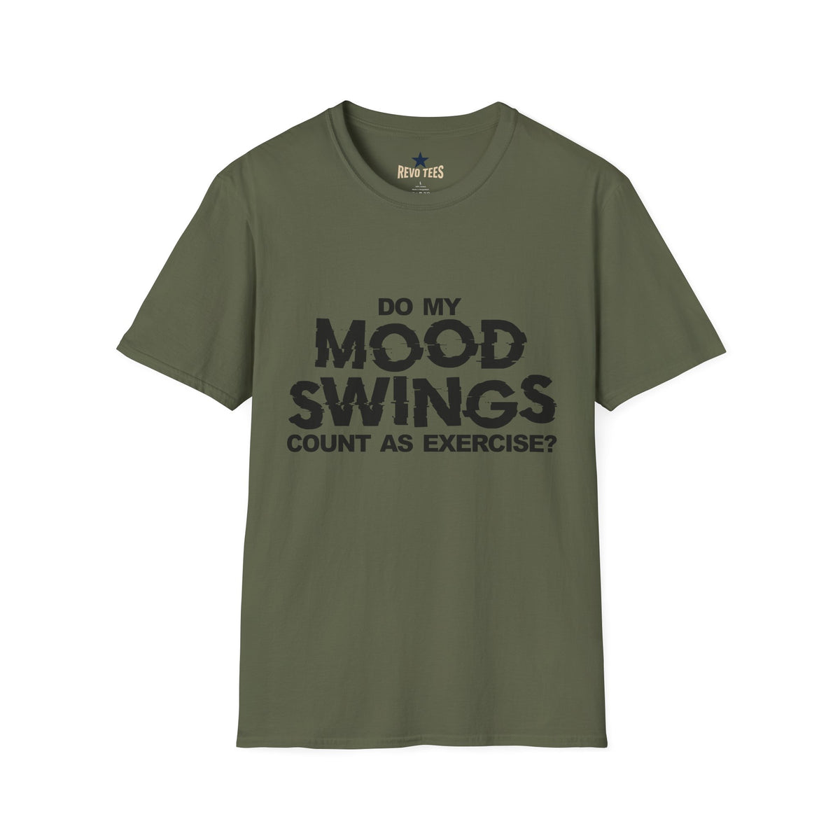 Revotees Mood Swings Unisex Softstyle T-Shirt - alternate view 4