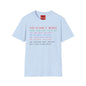 Regina Spektor - On The Radio - Unisex Softstyle T-Shirt