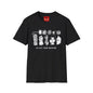 Graphic T-Shirt — "Select Your Weapon" Gamer/Pop Culture Icons Tee