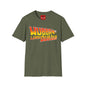Wubba Lubba Dub Dub T‑Shirt — Retro Gradient Sci‑Fi Quote Tee