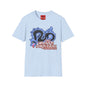White Dragon Graphic T-Shirt — Neon Snake Logo "The White Dragon"