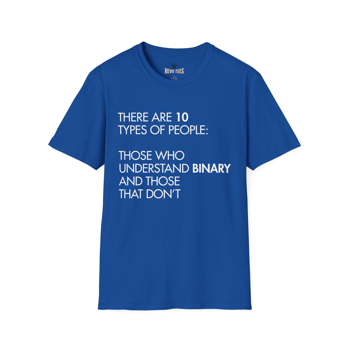 Revotees Binary Problems Unisex Softstyle T-Shirt - alternate view 7