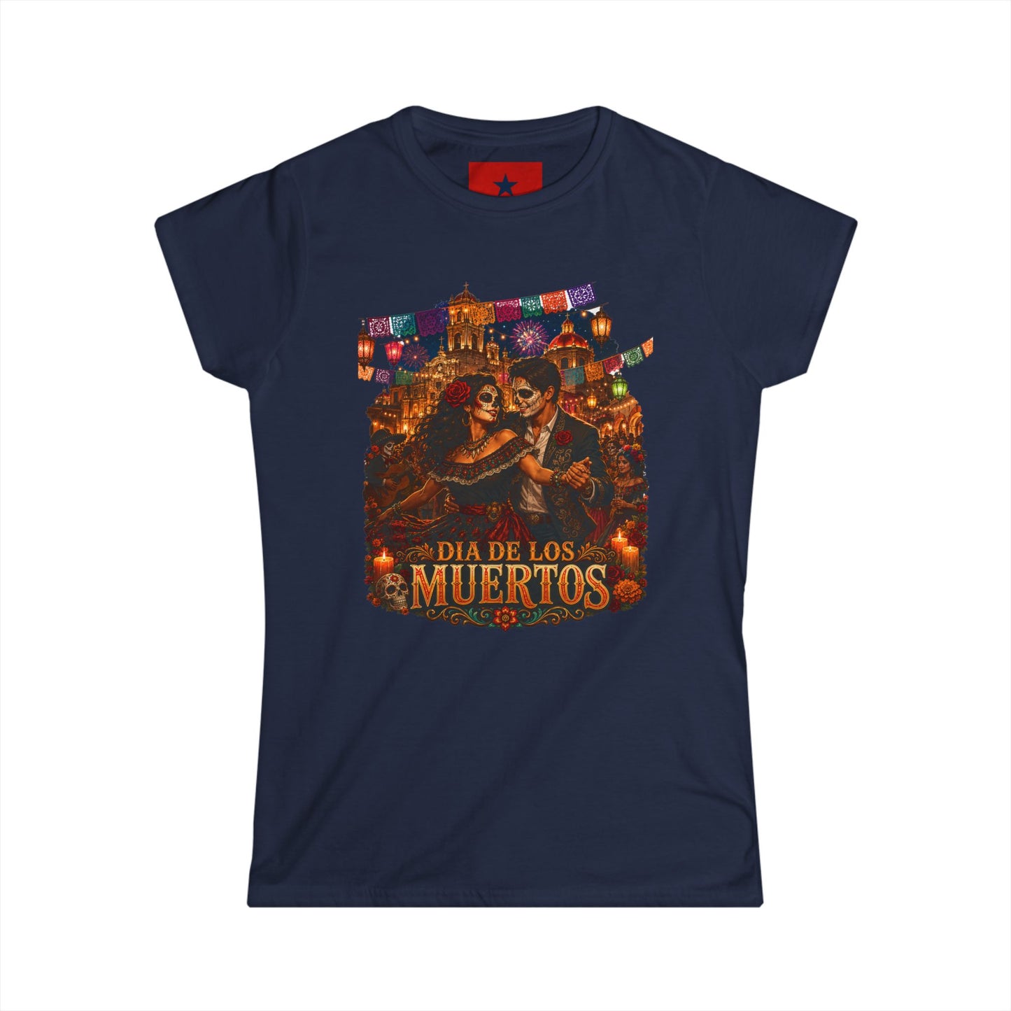 Day of the Dead Women's Tee — Día de los Muertos Festival Shirt