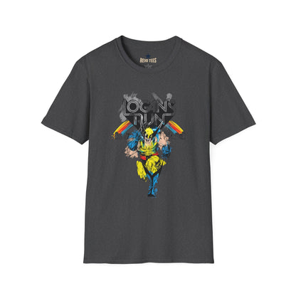 Revotees Wolverine Logan on the Run Unisex Softstyle T-Shirt - alternate view 11