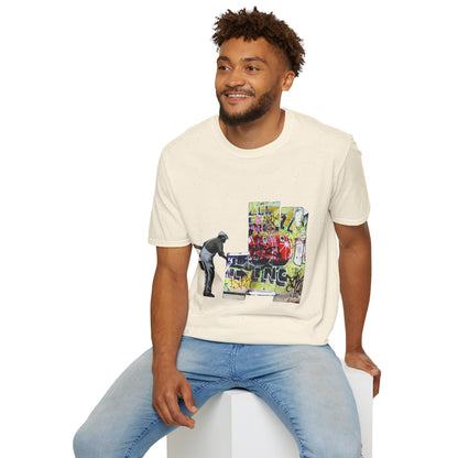 Banksy Graffiti Cleaner T-Shirt — Urban Street Art Tee