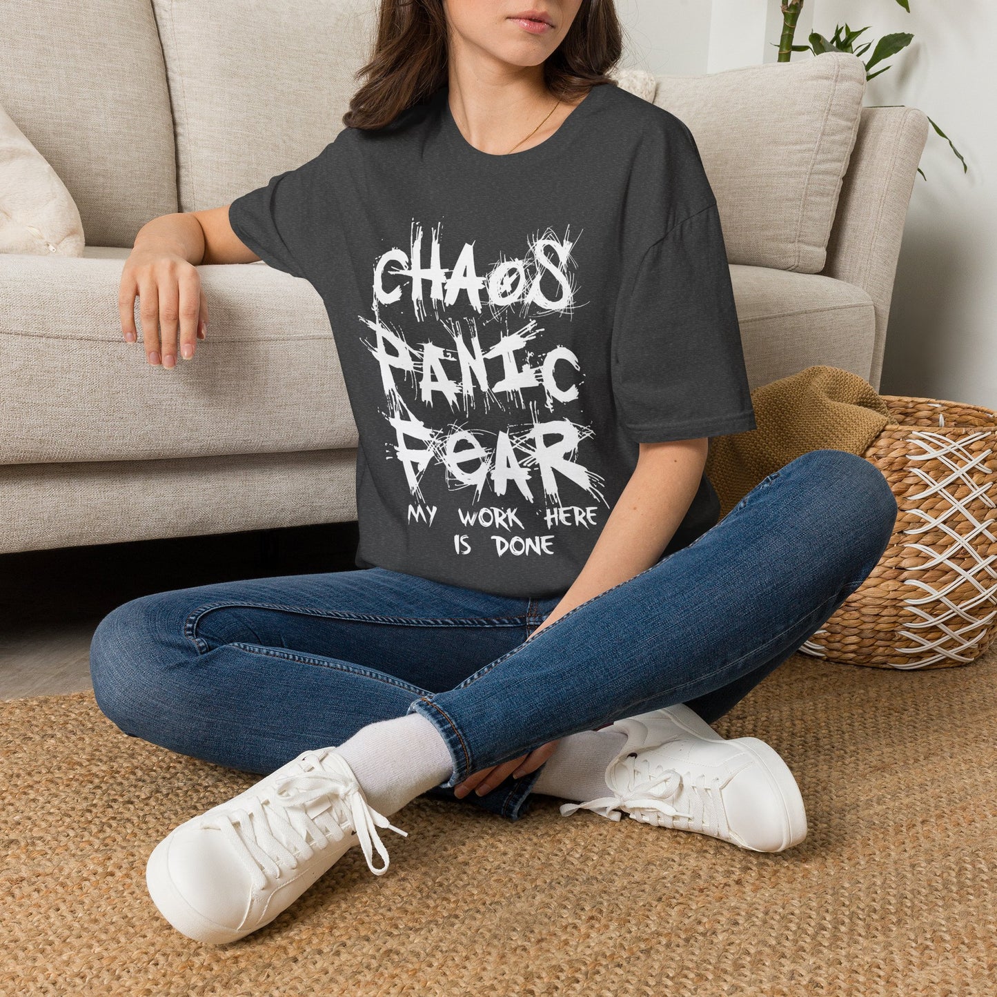 Chaos Panic Fear - Unisex Softstyle T-Shirt