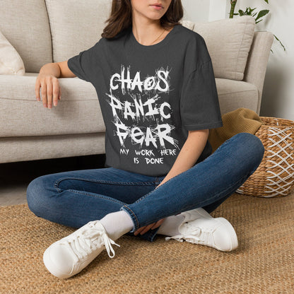 Chaos Panic Fear - Unisex Softstyle T-Shirt