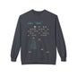 Retro Space Invaders Christmas Sweatshirt