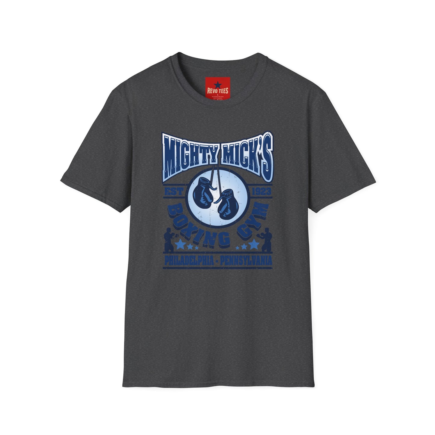 Mighty Mick's Boxing Gym T‑Shirt — Vintage Philadelphia Boxing Tee (Est. 1923)