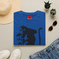 Banksy-Style Monkey On Bomb T-Shirt — Street Art Graphic Tee