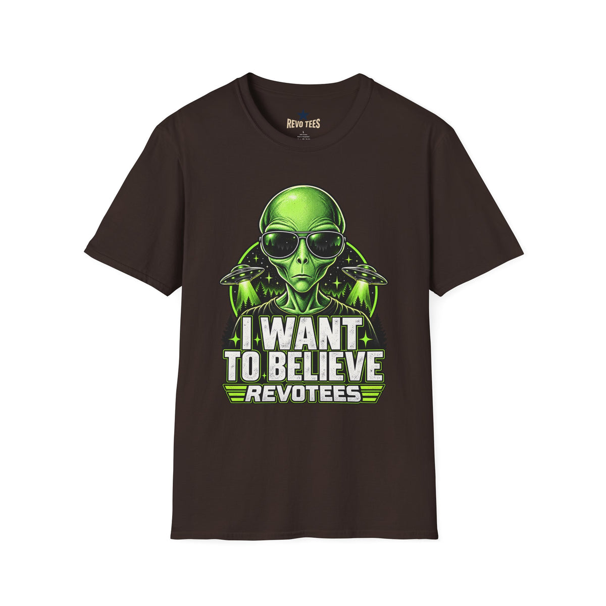 REVOTEES - I Want to Believe Alien T-Shirt
