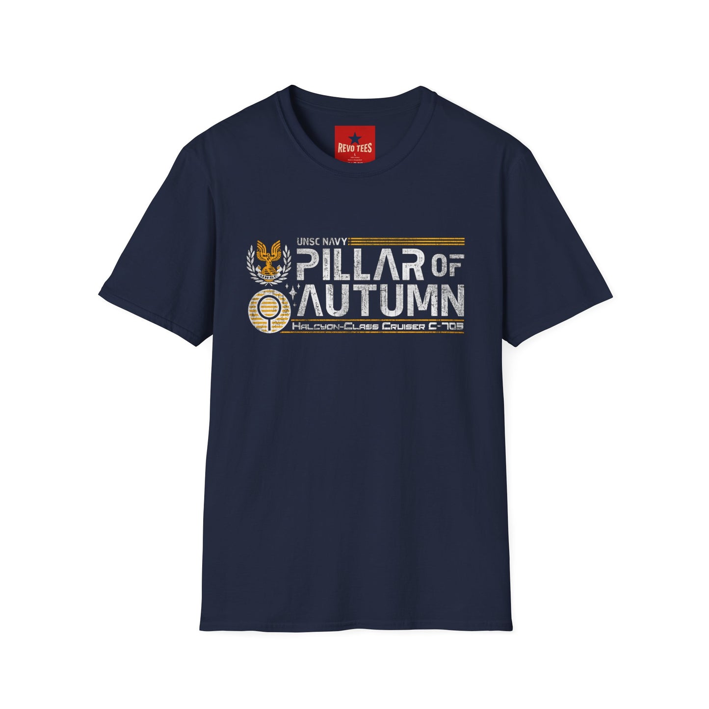 Pillar of Autumn T‑Shirt — Halo Inspired Military Sci‑Fi Tee