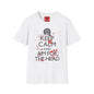 T-Shirt — “Keep Calm and Aim for the Head” Horror Zombie Graphic Tee