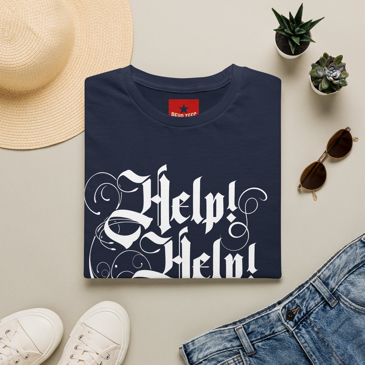 Help I am Being Repressed - Unisex Softstyle T-Shirt