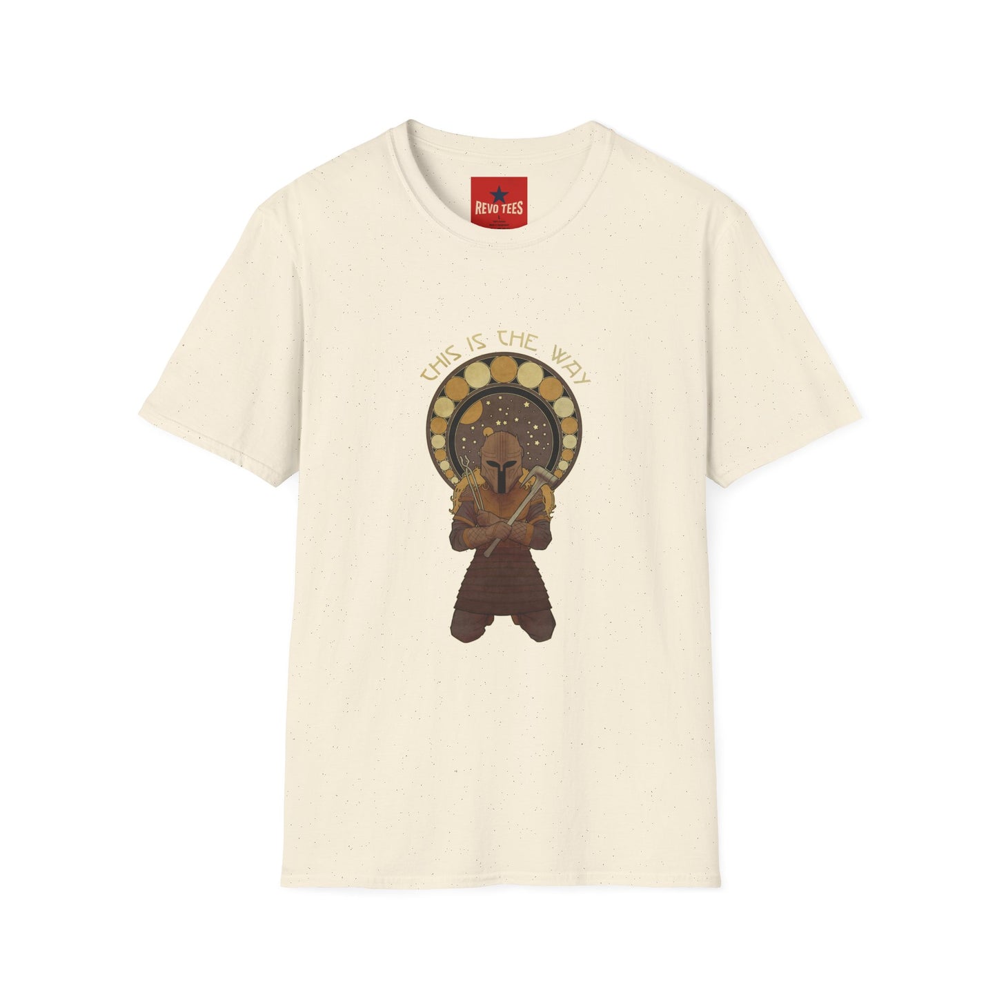 This Is The Way T-Shirt — Mandalorian Inspired Retro Helmet Graphic