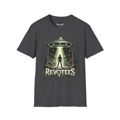 REVOTEES Alien Abduction – Sci‑Fi UFO Graphic Tee