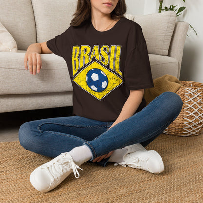 World Cup 2026 - Brasil Soccer T-Shirt — Vintage Brazil Football Tee