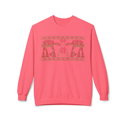 Star Wars AT-AT Holiday Sweater Crewneck Sweatshirt