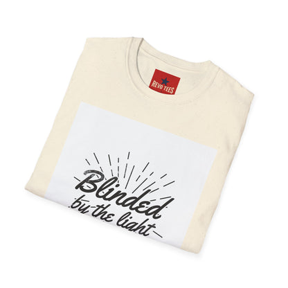 Blinded by the Light T-Shirt — Inspirational Faith Graphic Tee