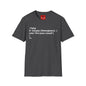 PHP Code Beer T-Shirt — “if (empty(beerglass)) { echo "it's your round"; }” Programmer Tee
