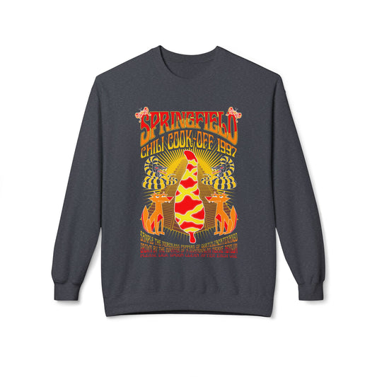 Chili Cook-Off Crewneck Sweatshirt — Springfield Chili Festival Graphic