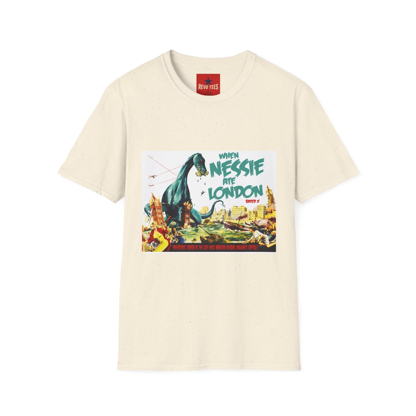 When Nessie Ate London T-Shirt — Vintage Monster Graphic Tee