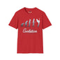 Revotees Evolution of Guitarists Unisex Softstyle T-Shirt - alternate view 7