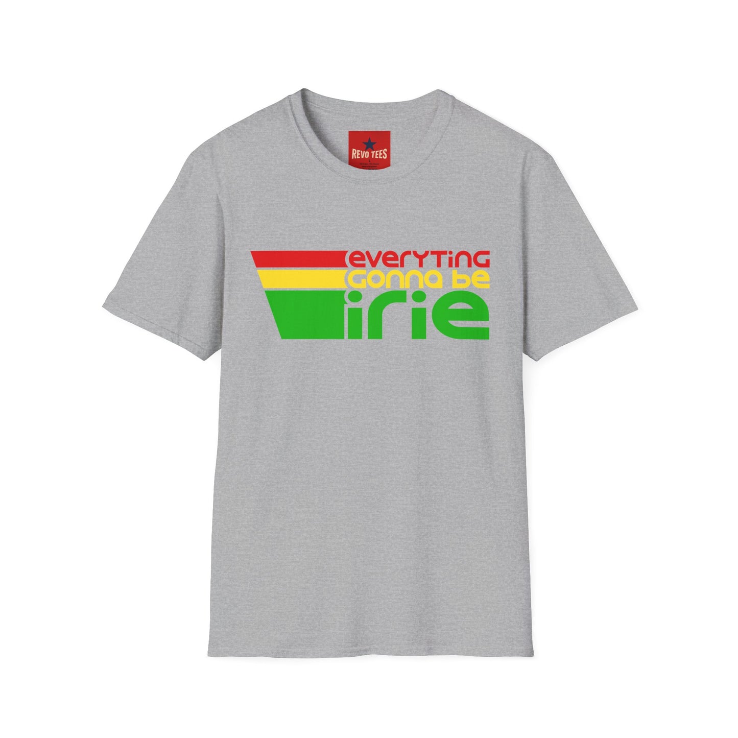 T-Shirt — "Everything Gonna Be Irie" Retro Reggae Tee