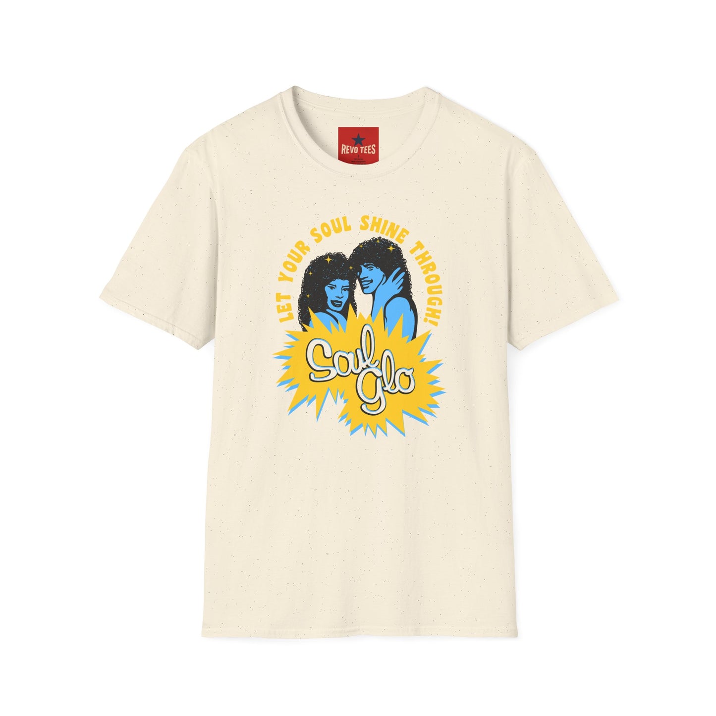 Soul Glo Retro Tee — "Let Your Soul Shine Through" 80s-Inspired Graphic T-Shirt