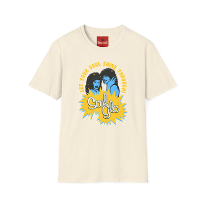 Soul Glo Retro Tee — "Let Your Soul Shine Through" 80s-Inspired Graphic T-Shirt