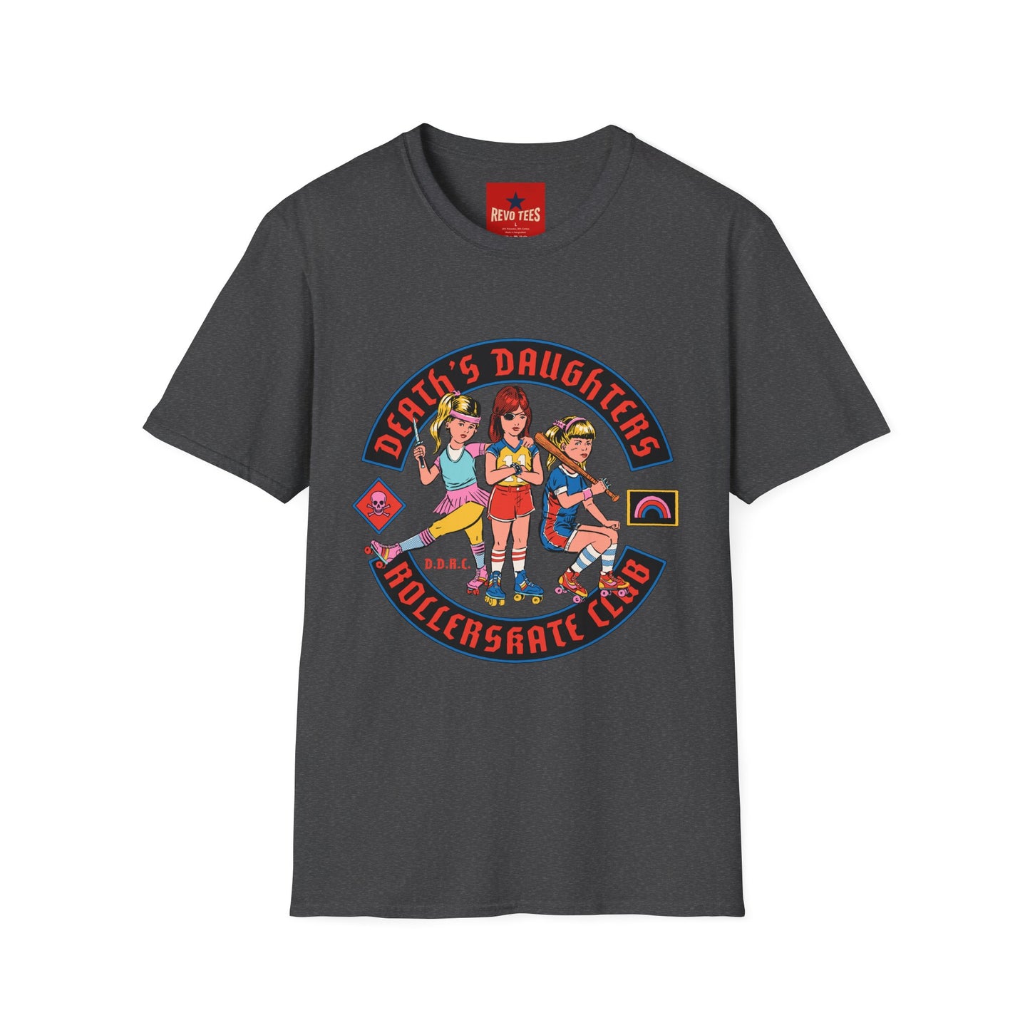 Death's Daughters Roller Skate Club T‑Shirt