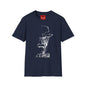 Mystic Skull & Top Hat T-Shirt — Gothic Smoke Witchcraft Tee