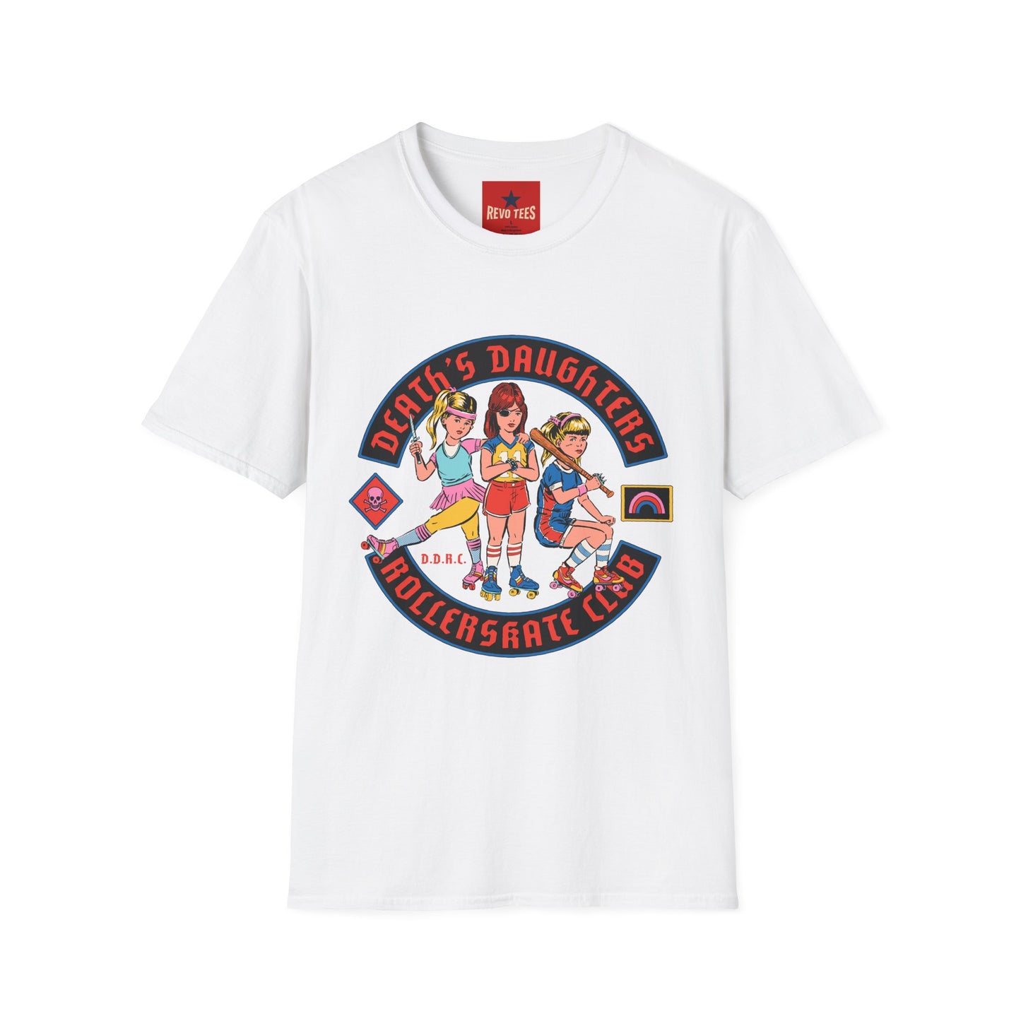 Death's Daughters Roller Skate Club T‑Shirt
