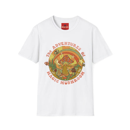 Psychedelic 'The Adventures of a Magic Mushroom' T-Shirt
