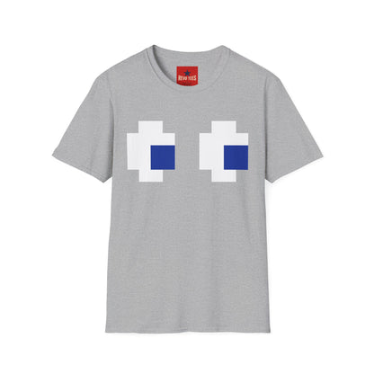 Pixel Eyes T‑Shirt — Retro 8‑Bit Gaming Graphic Tee