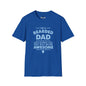 Revotees Bearded Dad Im a Bearded Dad Funny Fathers Day T-Shirt - alternate view 9