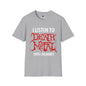 Revotees I Listen to Death Metal Funny Goth Metal Music T-Shirt - alternate view 2