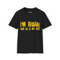 Revotees Im Brian and So Is My Wife Funny Couples Name Shirt T-Shirt - alternate view 3