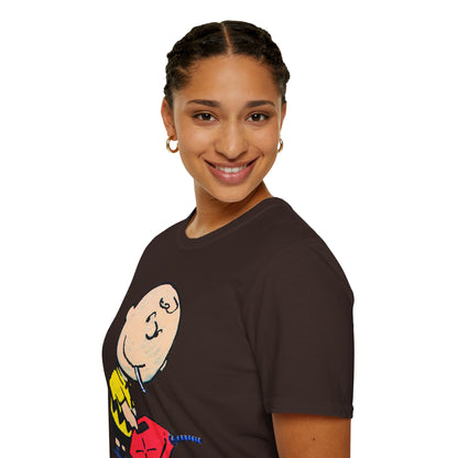 Banksy Novelty Cartoon Graphic T-Shirt — Naughty Charlie