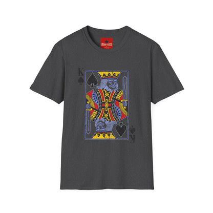 King of Spades T‑Shirt — Vintage Playing Card Graphic Tee