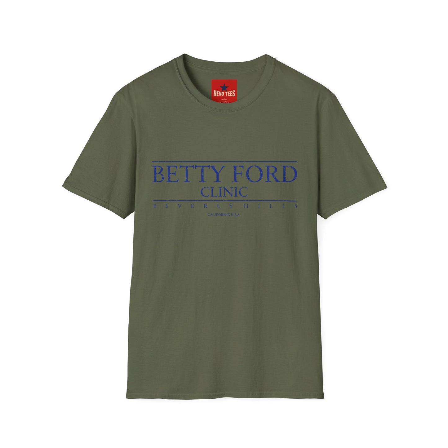 Betty Ford Clinic Logo T‑Shirt — Vintage Recovery Awareness Tee