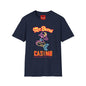 Mr. Burns Casino T-Shirt — Retro Neon Mermaid Resort Tee