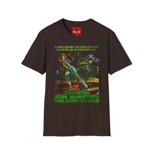 Horror Sci‑Fi Graphic T‑Shirt — 'Nothing You Have Ever Seen Can Prepare You' Retro Alien Poster Tee